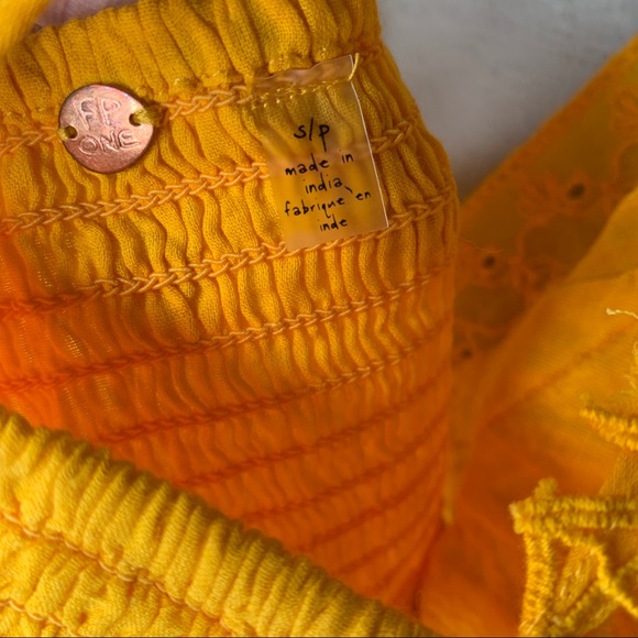 NEW Free People Carina Bralette in Mango - Picture 5 of 6